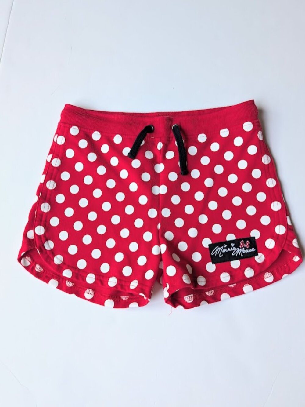 Disney Parks Minnie Mouse Girls Drawstring Shorts Size:M /130